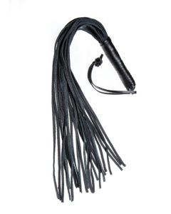 Leather Whip Triple X 12008