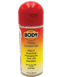 Body Action Stay Hard Climax Control Gel 2 Oz