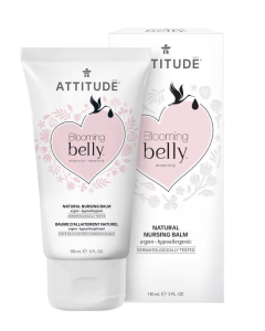 Blooming Belly Natural Nursing Nipple Balm Argan 5 fl oz Attitude