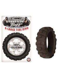 Cock Ring Silicone X Large Tire Black Mack Tuff