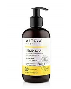 Chamomile Calendula Liquid Soap 8.5 Oz Plant Based Alteya Organics