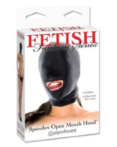 Fetish Fantasy Series Spandex Open Mouth Hood