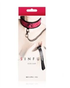 Sinful Collar-Red