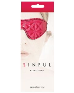 Sinful Red Blindfold by NS Novelties