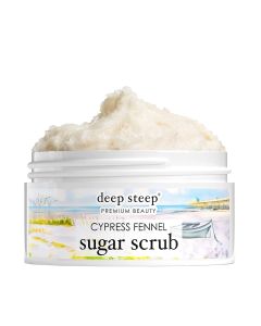 Cypress Fennel Vegan Sugar Scrub The Folly Pier 8 Oz Deep Steep