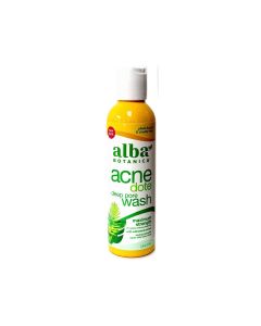 Acnedote Maximum Strength Deep Pore Wash 6 Oz Alba Botanica