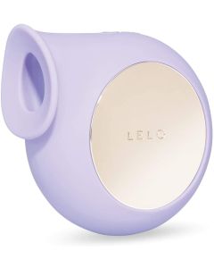 Lelo Sila Clitoral Stimulation Lilac Rechargeable Silicone Vibrator solo