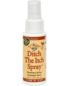 Ditch The Itch Spray 2 Oz Natural Ingredients All Terrain front