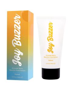 Jelique Joy Buzzer Arousal Balm Naked 1.5 oz. Vegan Friendly box