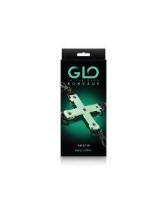 Hog Tie NS Novelties Glo In The Dark Bondage Green box