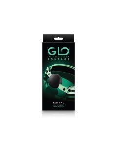  Ball Gag NS Novelties Glo In The Dark Bondage Green box