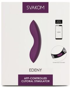 Svakom Edeny App Controlled Clitoral Stimulator box