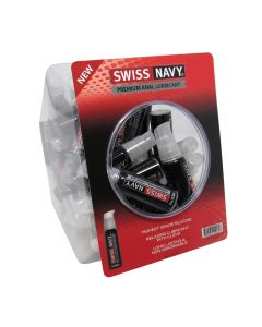 Swiss Navy Silicone Based Anal Lubricant 1 oz. 50Ct Fishbowl