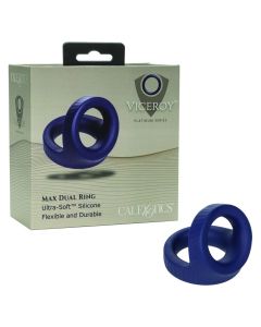 Cock Ring CalExotics Viceroy Platinum Series Silicone Max Dual box