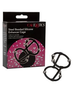 CalExotics Steel Beaded Silicone Enhancer Cage box