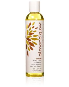 Almond Glow Body Lotion Massage Oil Cruelty Free 8 Oz Home Health