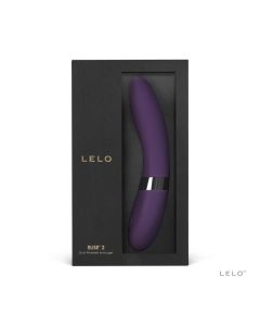 Lelo Elise 2 Plum Dual Motors Luxury Rechargeable Vibrator box