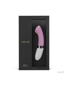 Lelo Gigi 2 Pink Curved G Spot Silicone Vibrator box