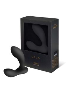Lelo Bruno Prostate Massager Black Rechargeable Waterproof Vibrator box