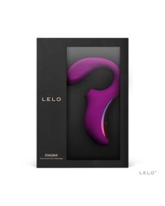 Lelo Enigma G Spot Double Stimulator Rechargeable Sonic Vibrator Rose box