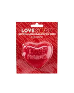 Heart Soap Dirty Love Rose Scented Premium Shots Toys box