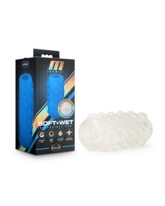 Blush M For Men Soft Wet Reversible Orb Frosted Pocket Stroker box