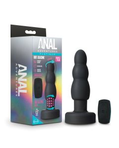 Anal Adventures Platinum Propel Silicone Plug box