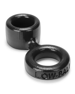 Cock Ring Oxballs Lowball Ballstretcher Silicone Black naked