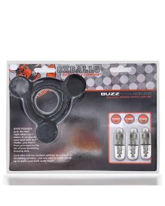 Oxballs Buzz Squeeze Ballstretcher Black Tripple 360 Vibe box