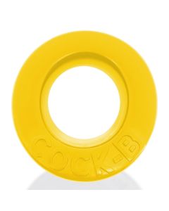 Cock Ring Oxballs Cock B Bulge Thick Shape Silicone Yellow front