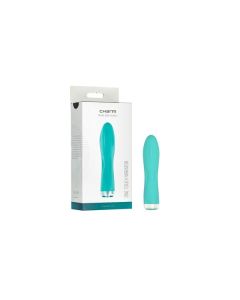 Iconic Charm Classic Travel Size Vibrator Aqua