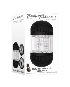 Zero Tolerance Masturbator Double Decker Dual Ended Stroker Waterproof box