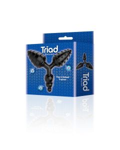 Butt Plug Icon Brands The 9's Triad 3 Way Textured box