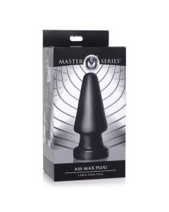 Master Series Ass Max Anal Plug Large 3 Inch Maximum Width box