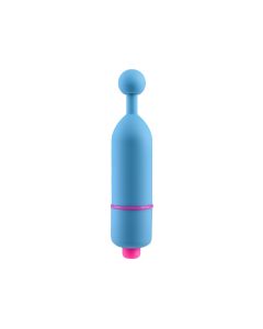 Rock Candy Fun Size Suga Stick Blue Gender Friendly Vibrator solo