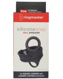Ringmaster Silicone Snap Ball Spreader Adjustable Cock Ring