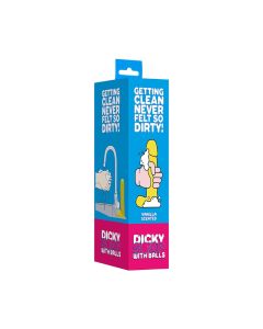 Dicky Soap Balls Vanilla Scented 18cm Shots Toys Get Clean Dirty box