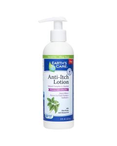Anti Itch Lotion 8 Oz Shea Butter Almond Oil Earth's Care