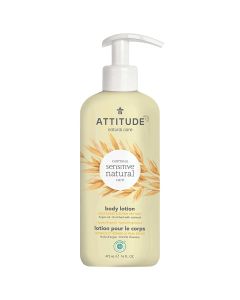 Attitude Oatmeal Hypoallergenic Vegan Argan Oil Body Lotion 16 Oz