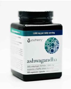 Youtheory Ashwagandha 1000mg Dietary Supplement 150 Pills