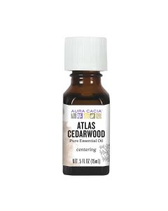 Aura Cacia Atlas Cedarwood Oil Bottle