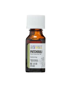 Aura Cacia Balancing Patchouli Essential Oil Bottle