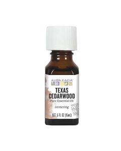 Aura Cacia Cedarwood Essential Oil Bottle