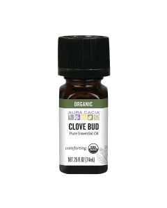 Aura Cacia Clove Bud Essential Oil Bottle