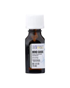Aura Cacia Focusing Mind Guide Essential Oil Blend bottle