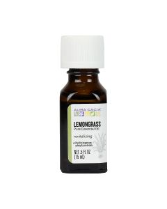 Aura Cacia Lemongrass Essential Oil bottle
