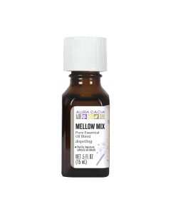 Aura Cacia Mellow Mix Essential Oil Blend 0.5oz