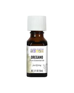 Aura Cacia Oregano Essential Oil bottle