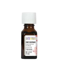 Aura Cacia Protecting First Response Essential Oil Blend bottle