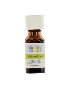 Aura Cacia Relaxation Essential Oil Blend bottle